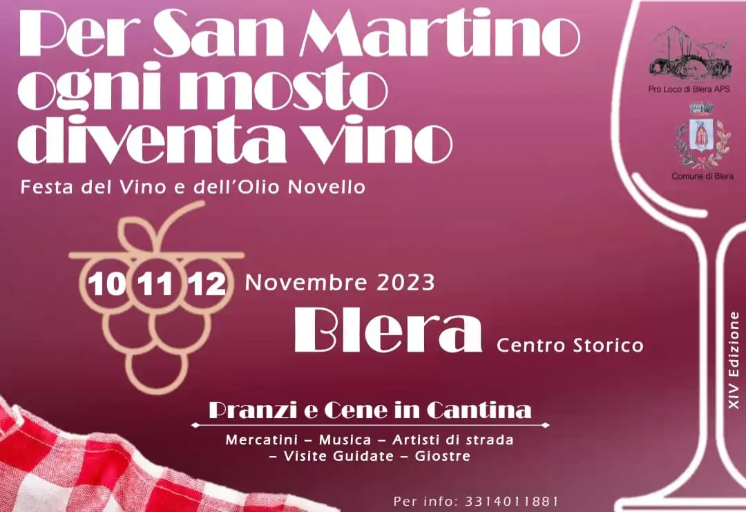 Per San Martino ogni mosto diventa vino